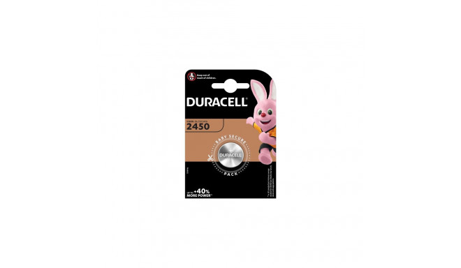 Duracell CR2450 Lithium 3V Tablet Battery