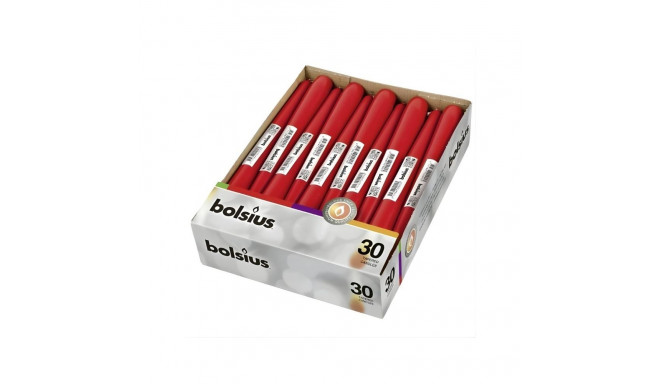 Bolsius Table Candle 245/24mm Red 1pc