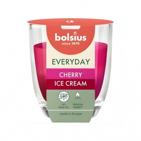 Bolsius Everyday Scented Candle 80x70mm Cherry Ice Cream
