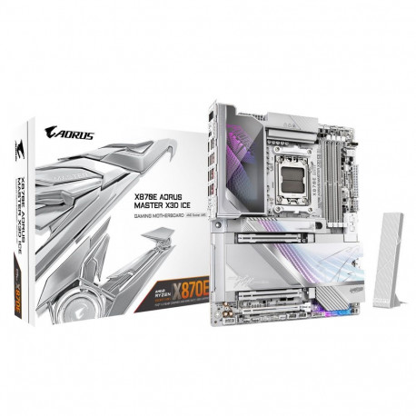 Gigabyte Mainboard||AMD X870E|SAM5|ATX|Memory DDR5|Memory slots 4|X870EAMASTERXICE