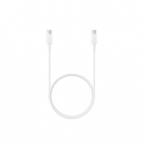 Samsung - EP-DA705BWE Samsung USB-C/USB-C Data Cable 3A 1m White (OOB Bulk)