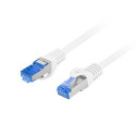 PATCHCORD CAT.6A S/FTP LSZH CCA 20M WHITE FLUKE PASSED LANBERG