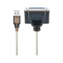 Goobay USB Printer Cable, Transparent 1.5 m