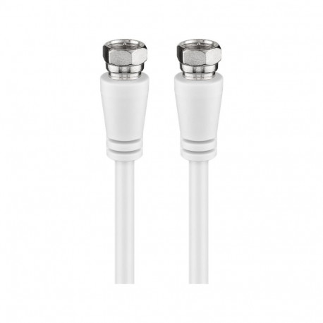 Goobay SAT Antenna Cable (Class A+, >95 dB), 3x Shielded 2 m