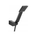 Ferro 1-function wall-mounted shower set SINUS black (U170BL-B)