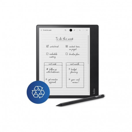 Kobo Elipsa 2E e-raamatulugeja puuteekraan 32GB Wi-Fi, must