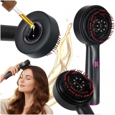 Massaažihari peanaha massöör õli aplikaator USB must