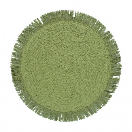 Placemat LONDON D38cm green