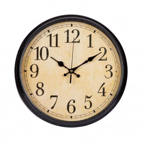 Wall clock ZINT D30cm, brown