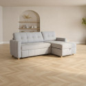 Corner sofa bed WAIOLA grey