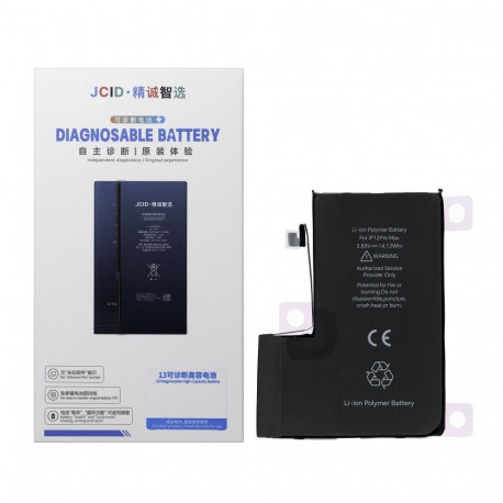 JCID Diagnosable Battery for iPhone 12 Pro Max 3687 mAh (standard capacity)