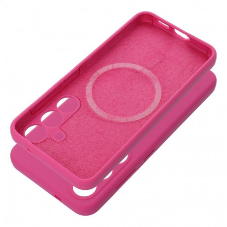 Case for Honor 400 SMART Silicone 2mm compatible with MagSafe pink