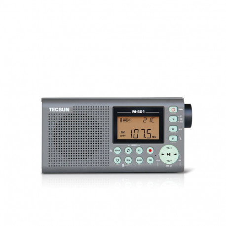 Tecsun M-601 FM-raadio / salvestusseade / helimängija / Bluetooth 5.0