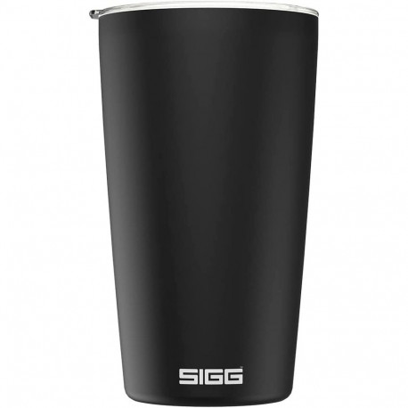 SIGG coffee mug NESO Pure Ceram Black 0.3L, thermal mug (black)