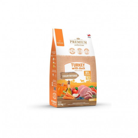 POKUSA Premium Selection Adult Turkey with duck - dry dog food - 12kg