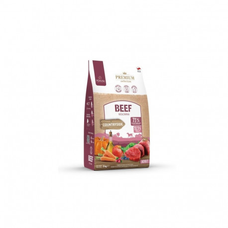 POKUSA Premium Selection Beef Adult - dry dog food - 3kg