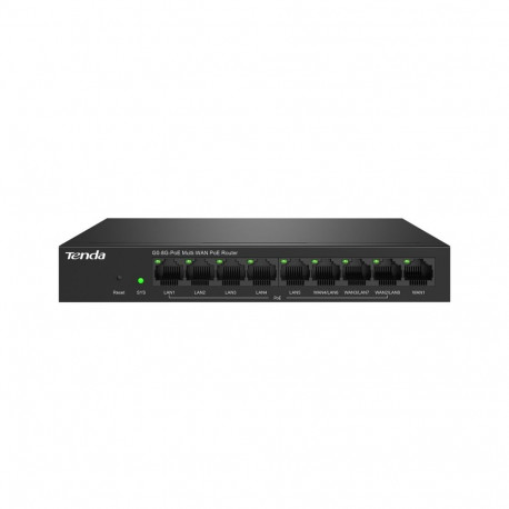 Tenda G0-8G-PoE juhtmega ruuter gigabit ethernet must