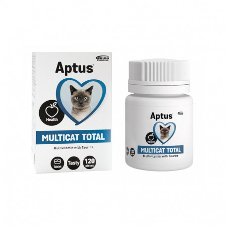 APTUS Multicat Total multivitamiin toidulisandid kassidele – 120