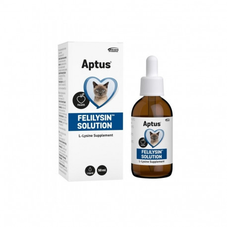 APTUS Felilysin Solution immuunsus ja stress - toidulisandid kassidele – 50 ml