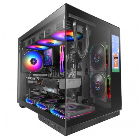 Mars Gaming arvutikorpus MCMIRAGE miditorn, must