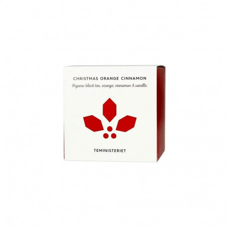 Loose black tea Christmas Orange Cinnamon 100g - Teministeriet