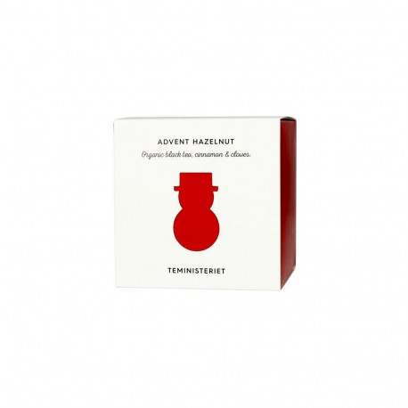 Loose black tea Advent Hazelnut 100g - Teministeriet