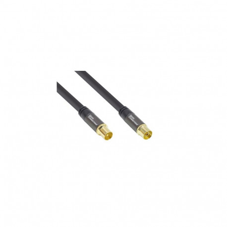 Alcasa GC-M2056 coaxial cable RG-6/U 7.5 m IEC/Koax Black