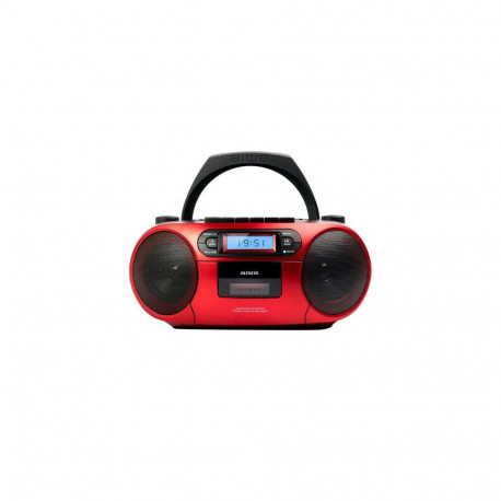 Aiwa BBTC-550RD Portable CD player Black, Red