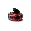 Aiwa BBTC-550RD Portable CD player Black, Red