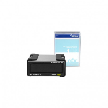 Overland-Tandberg O-T RDX External drive kit with 1TB HDD, black, USB3+