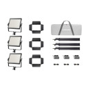 Godox LP1200R K3 Black Litemons RGB LED Light Panel 3 light kit