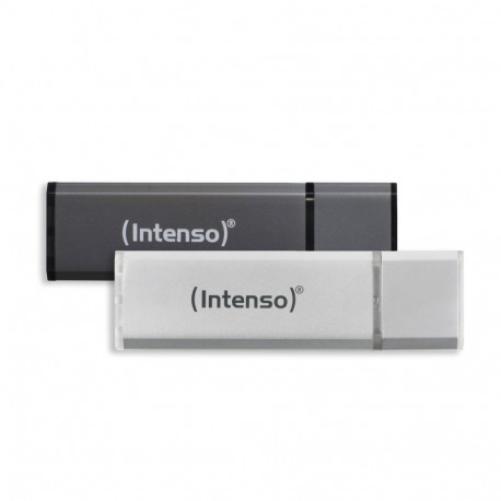 MEMORY DRIVE FLASH USB2 32GB/2PCS SILV/ ANT 3521480 INTENSO