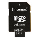MEMORY MICRO SDHC 32GB C10/W/ADAPTER 3433480 INTENSO