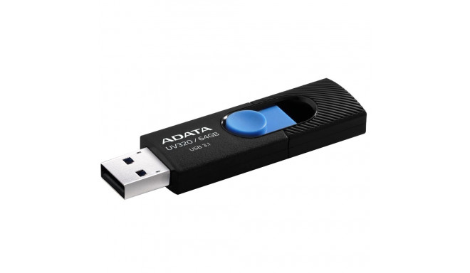 MEMORY DRIVE FLASH USB3.1 64GB/BLACK AUV320-64G-RBKBL ADATA