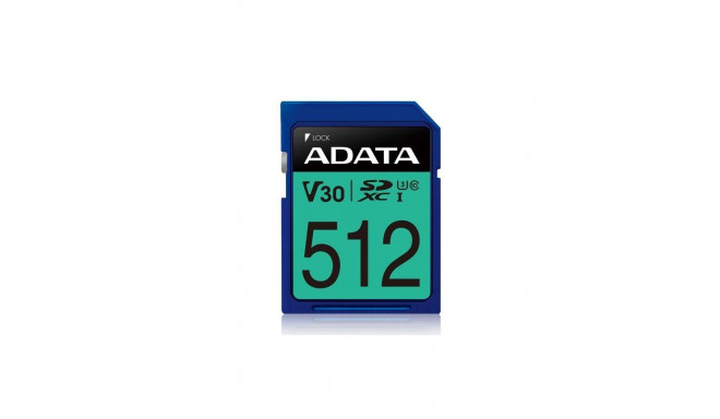 MEMORY SDXC 512GB V30/ASDX512GUI3V30S-R ADATA