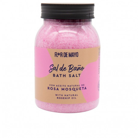 FLOR DE MAYO SAL DE BAÑO rosa mosqueta 650 gr