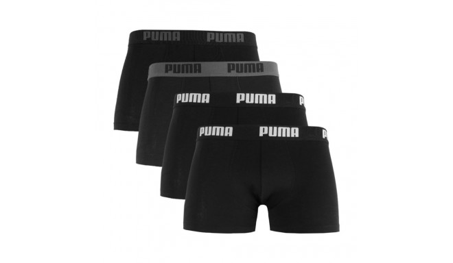 Puma meeste bokserid Basic 938198 01 4-pakk XL, mustad