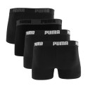 Bokserki męskie Puma Basic 4pak czarne 938198 01 M
