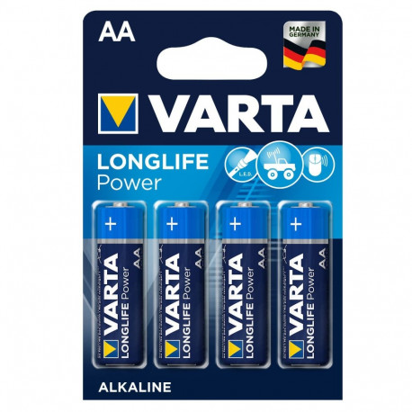 4x baterie R-06 R06 AA 1,5V alkaliczne Longlife Power Varta