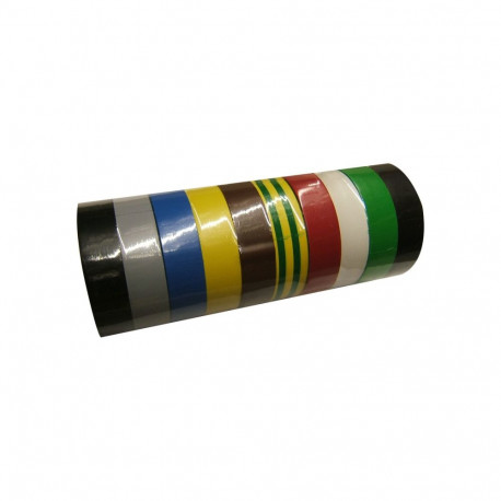 Taśma izolacyjna pcw 19*0,15mm, dł=20m mix (do 1kv) 1szt.