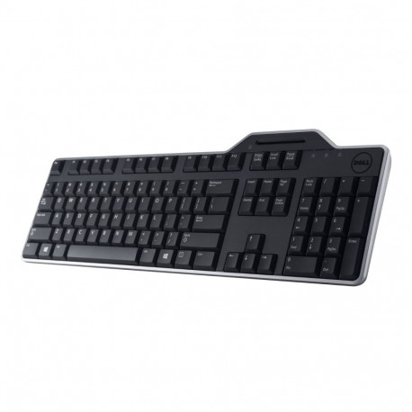 Klaviatuur Dell KB-813 SmartCard USB Keyboard Black/must ID-kaardilugejaga RUS, USB-kaabliga