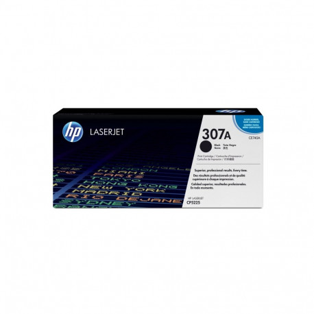 HP 307A (CE740A) Toner Cartridge, Black