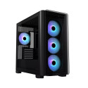 Asus Case||A23 PLUS|MidiTower|Case product features Transparent panel|MicroATX|MiniITX|Colour Black|