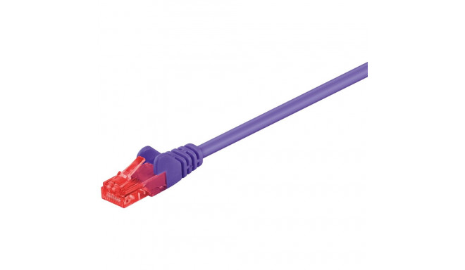Goobay CAT 6 patch-kaabel, U/UTP, violetne 5 m