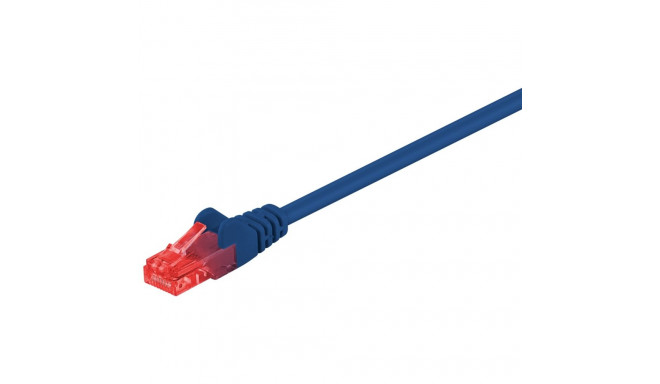 Goobay CAT 6 Patch Cable, U/UTP, blue 1.5 m