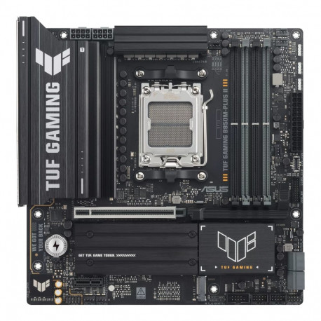 Asus TUF GAMING B850M-PLUS II | Processor family AMD | Processor socket AM5 | DDR5 | Supported hard 