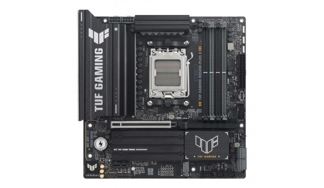 Asus TUF GAMING B850M-PLUS II | Processor family AMD | Processor socket AM5 | DDR5 | Supported hard 