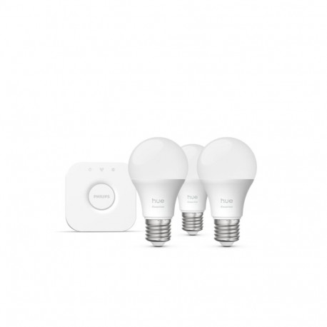 Philips Hue E WCA 806 A60 E27 3kit EU | E27 | 8 W | 16 miljonit värvi, valge ja värviline valgus
