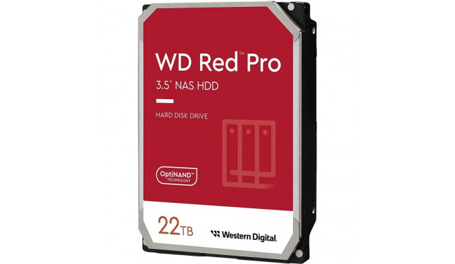WD Red Pro 22TB, hard drive - SATA - 3.5