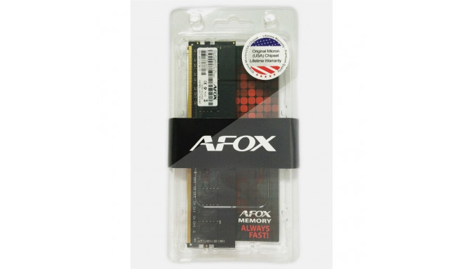 AFOX DDR4 8G 2133 UDIMM memory module 8 GB 2133 MHz